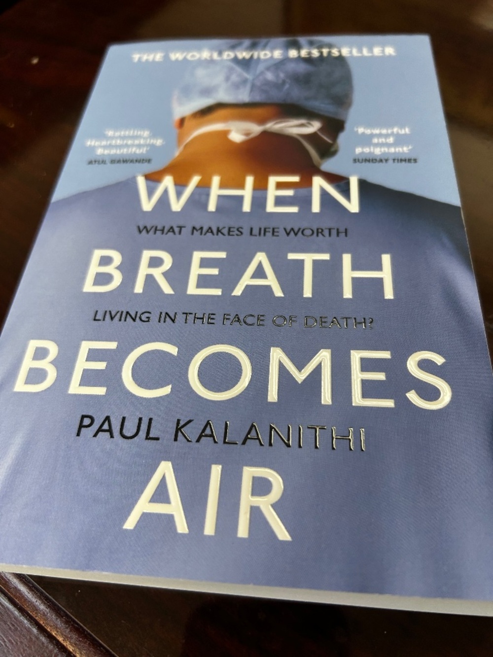 New paperback: When Breath Becomes Air